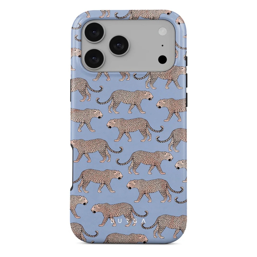 Blue Leopard iPhone 17 Pro Max Case
